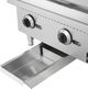 FORNO® 24" Stainless Steel Commercial Natural Gas Griddle -3