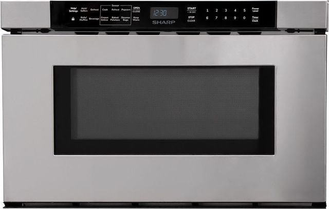 Sharp® 1.2 Cu. Ft. Stainless Steel Microwave Drawer