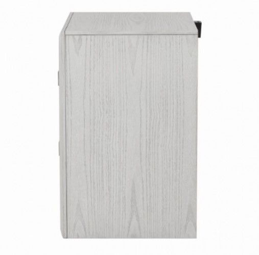 Furniture of America® Basilone Rustic White Nightstand-3