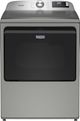 Maytag® Classic Silver Top Load Washer & Electric Dryer Laundry Pair-2