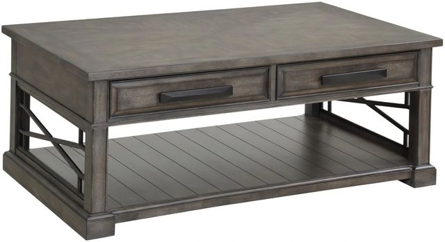 Parker House® Sundance Smokey Gray Cocktail Table-0