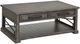 Parker House® Sundance Smokey Gray Cocktail Table-0