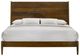 Elements International Malibu Walnut Full Panel Bed-1