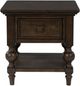 Signature Design by Ashley® Veramond Dark Brown End Table-1