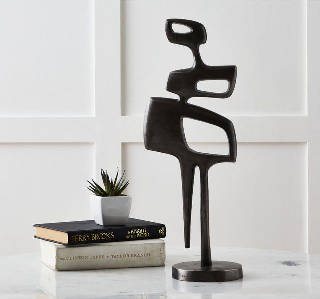 Renwil® Pacino Antique Nickel Decorative Statue-2