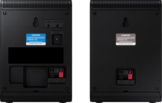 Samsung 2.0 Channel Black Wireless Rear Speakers-3
