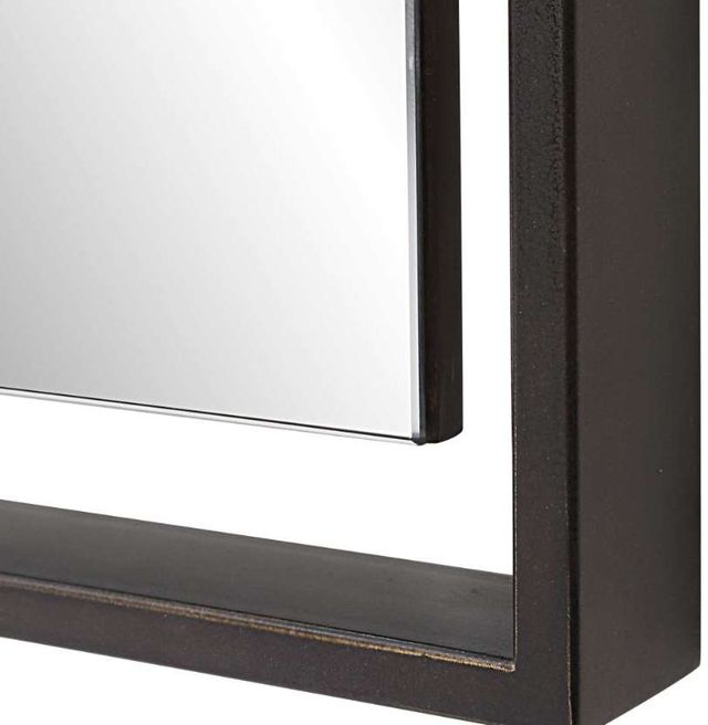 Uttermost® Egon Bronze Rectangular Mirror-3