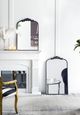 A & B Home Black 36" Mirror-5
