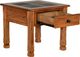 Sunny Designs™ Sedona Rustic Oak Slate Top End Table-1