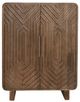 Classic Home Holmes Artisan Brown Bar Cabinet-2