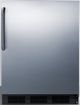 Summit® 24" 5.5 Cu. Ft. Stainless Steel Compact Refrigerator-0