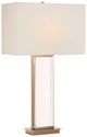 Uttermost® Stambaugh Antique Brass Crystal Table Lamp-4