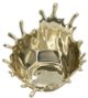 A & B Home Gold Decorative Bowl-4