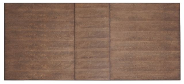Legends Home Americana Brown Dining Table with Corduroy Blue Base-2