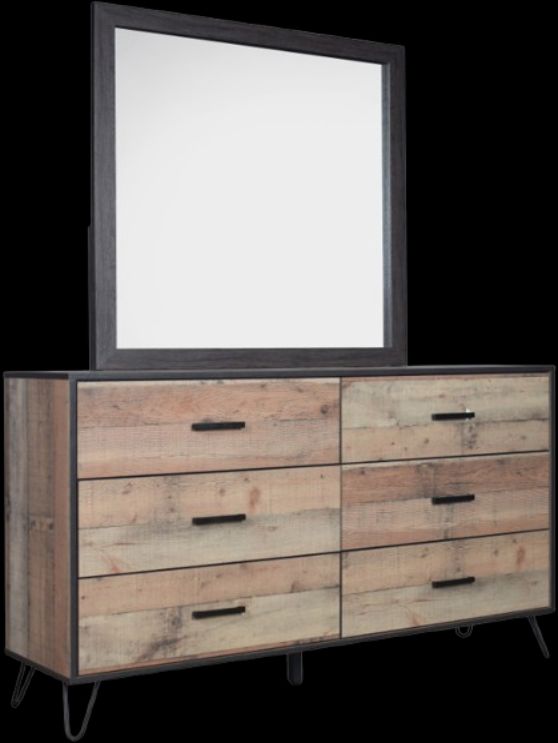 New Classic® Home Furnishings Elk River Rustic Dresser Mirror-2