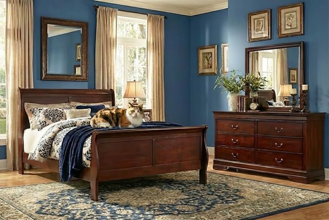 Ashley Alisdair B376 3-Pc Queen Sleigh Bed Set | LFD | LFD Home Furnishing  | McAllen, Laredo, Brownsville, Rio Grande City, Eagle Pass, TX