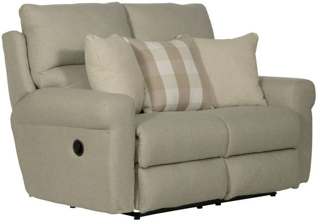 Catnapper® Westport Cement Lay Flat Manual Reclining Loveseat-0