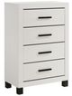American Wholesale Furniture Salt Creek White Chest-0