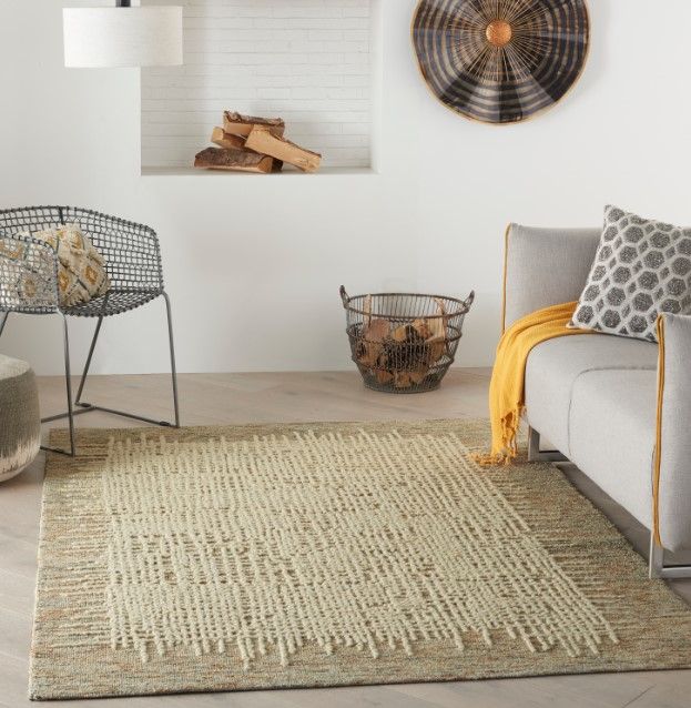 Nourison Home™ Colorado Beige 5'x7' Style 1 Area Rug-1