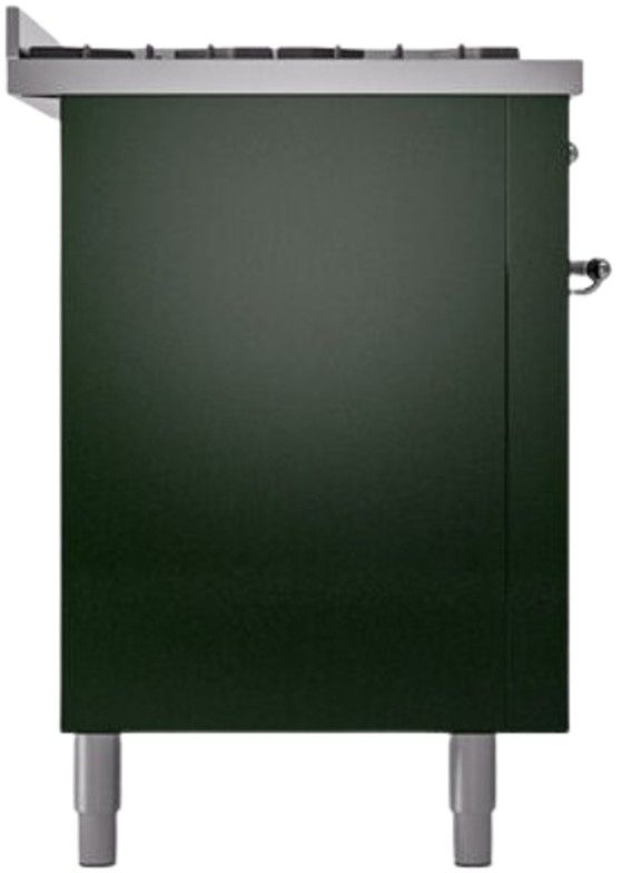 Ilve® Nostalgie II Series 60" Emerald Green Pro Style Dual Fuel Range-1
