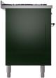 Ilve® Nostalgie II Series 60" Emerald Green Pro Style Dual Fuel Range-1