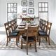 A-America® Mariposa Rustic Whiskey Ladderback Dining Side Chair-2