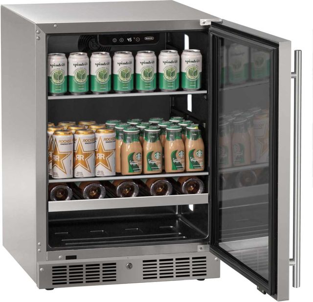 Marvel Essential Collection 24" 5.1 Cu. Ft. Stainless Steel Beverage Center-2