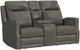 Flexsteel® Maxwell Cinder Gray Power Reclining Loveseat with Console-0