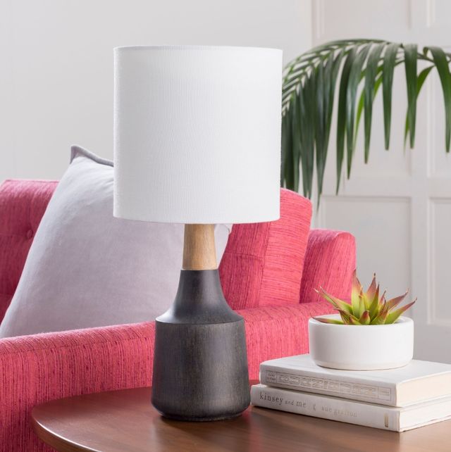 Surya Kent Black Table Lamp-4