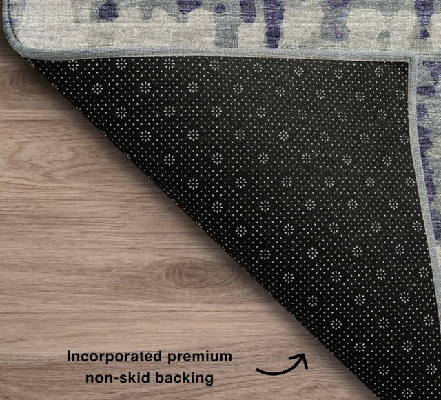 Dalyn™ Rug Company Brisbane BR5 Eggplant 5'x8' Area Rug-2