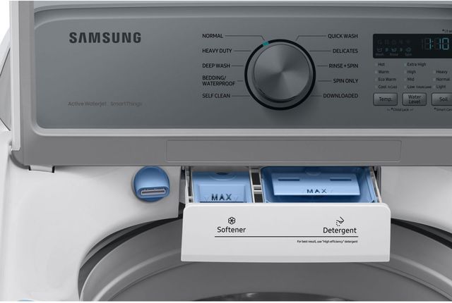 Samsung 3500 Series White Top Load Washer & Electric Dryer Laundry Pair-4