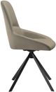 Armen Living Maverick 2-Piece Taupe Grey Dining Chair Set-2