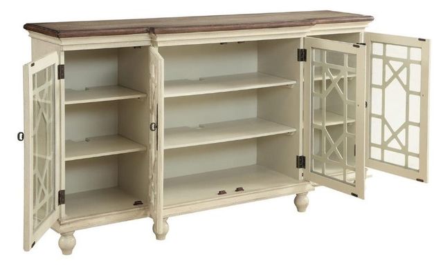 Coast2Coast Home™ Mastro Brown/Ivory Media Credenza-3