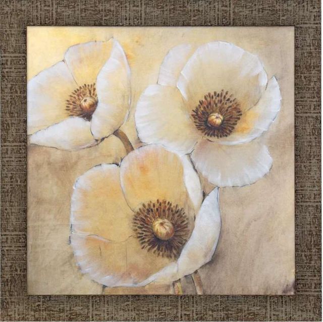 StyleCraft Highlights Brown/Golden Wall Art-0