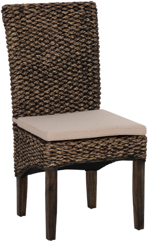 Coast2Coast Home™ Elodie 2-Piece Warm Natural Sea Grass Dining Chair Set-0