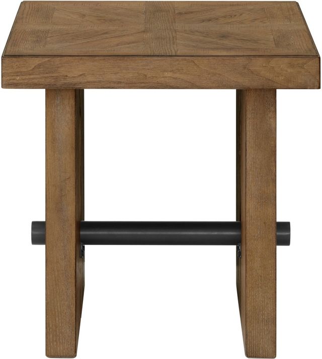 Intercon Landmark Weathered Oak End Table-1