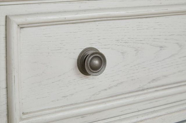 Signature Design by Ashley® Robbinsdale Antique White Queen Storage Panel Bed-4