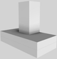Vent-A-Hood® 42" White Contemporary Wall Mounted Range Hood-4