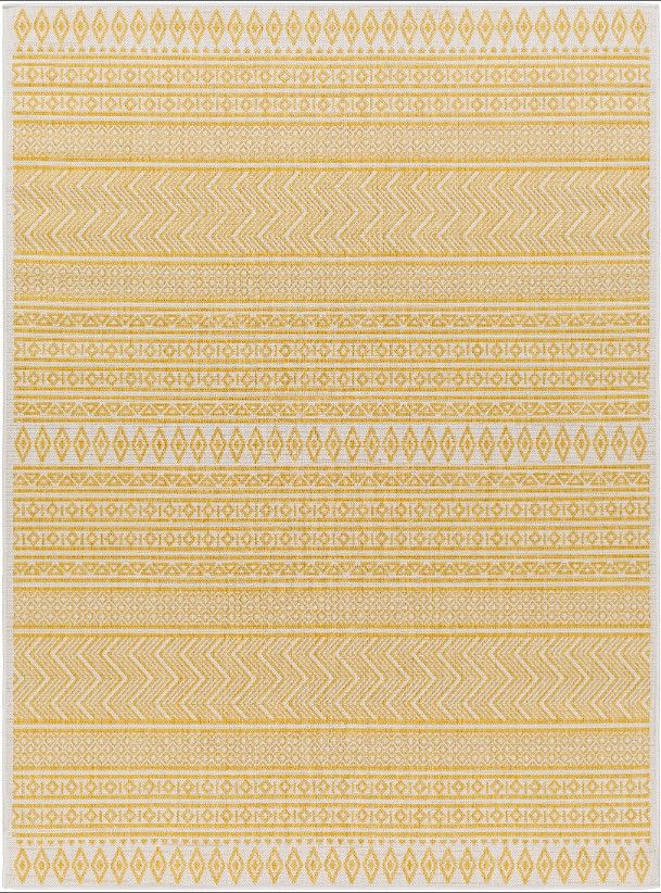Surya Eagean Yellow 4'x6' Area Rug-0