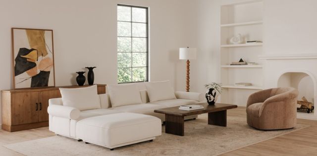 Moe's Home Collection Lila Brown Coffee Table-1