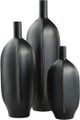 Signature Design by Ashley® Rhaveney 3-Piece Black 12.6" Vases-0