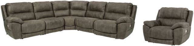 Signature Design by Ashley® Cranedall 6-Piece Quarry Power Reclining Living Room Set-0