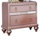 Furniture of America® Avior Rose Gold Nightstand-0