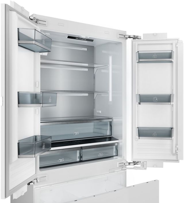 Thor Kitchen® X Series 36" 19.6 Cu. Ft. Panel Ready Built-In French Door Refrigerator-3