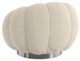 Emerald Home Lily Cream Boucle Pumpkin Swivel Accent Chair-5