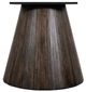 International Furniture Direct Balam Stained Dark Dining Table-4