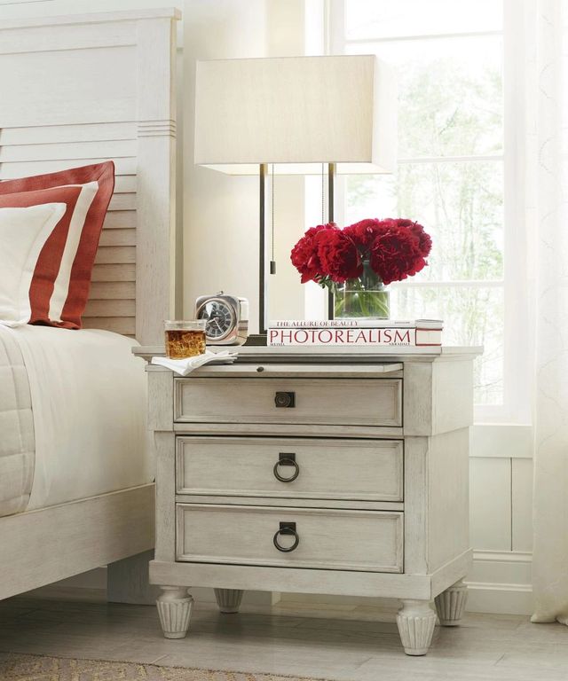American Drew® Grand Bay Augustine White Nightstand-1