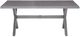 Signature Design by Ashley® Dillon Beach Gray Aluminum Outdoor Dining Table-2