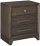 Signature Design by Ashley® Brueban 4-Piece Brown Queen Panel Storage Bed Set-4