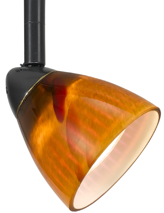 Cal® Lighting & Accessories Dark Bronze/Orange Track Light-0
